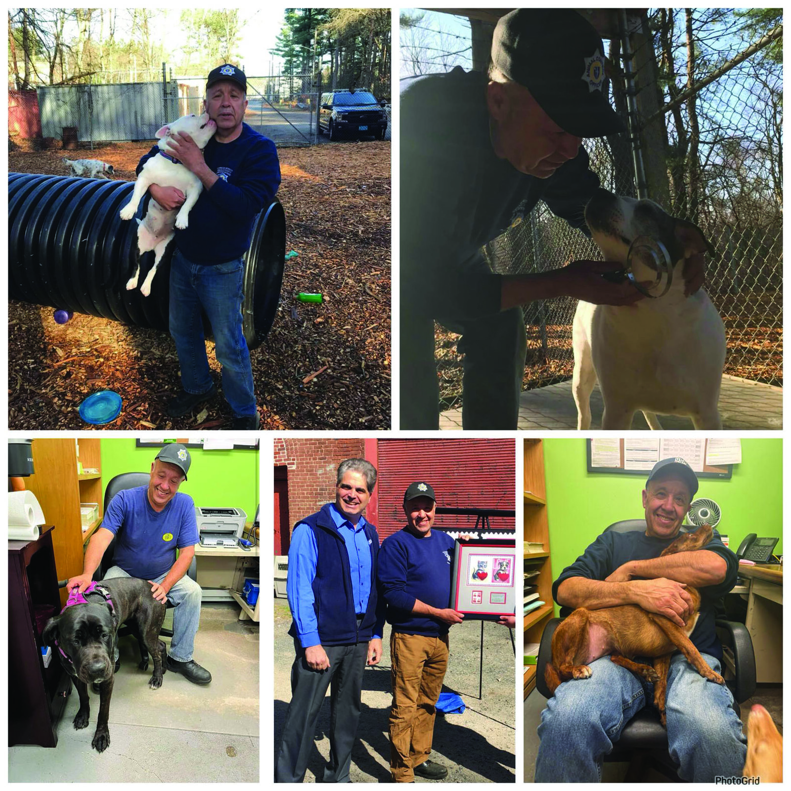 A collection of photos put together by the Norwood Animal Control Office to showcase Cerquiera's service to the Town of Norwood and its residents - no matter what shape or size they may be. — Courtesy photo