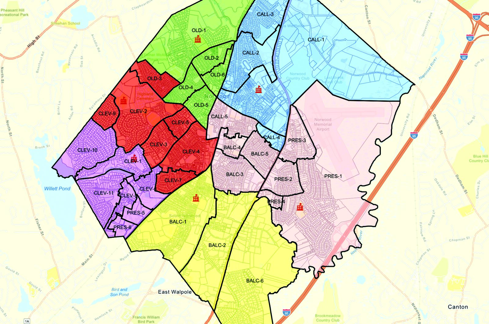 Elementary reshuffle moving along