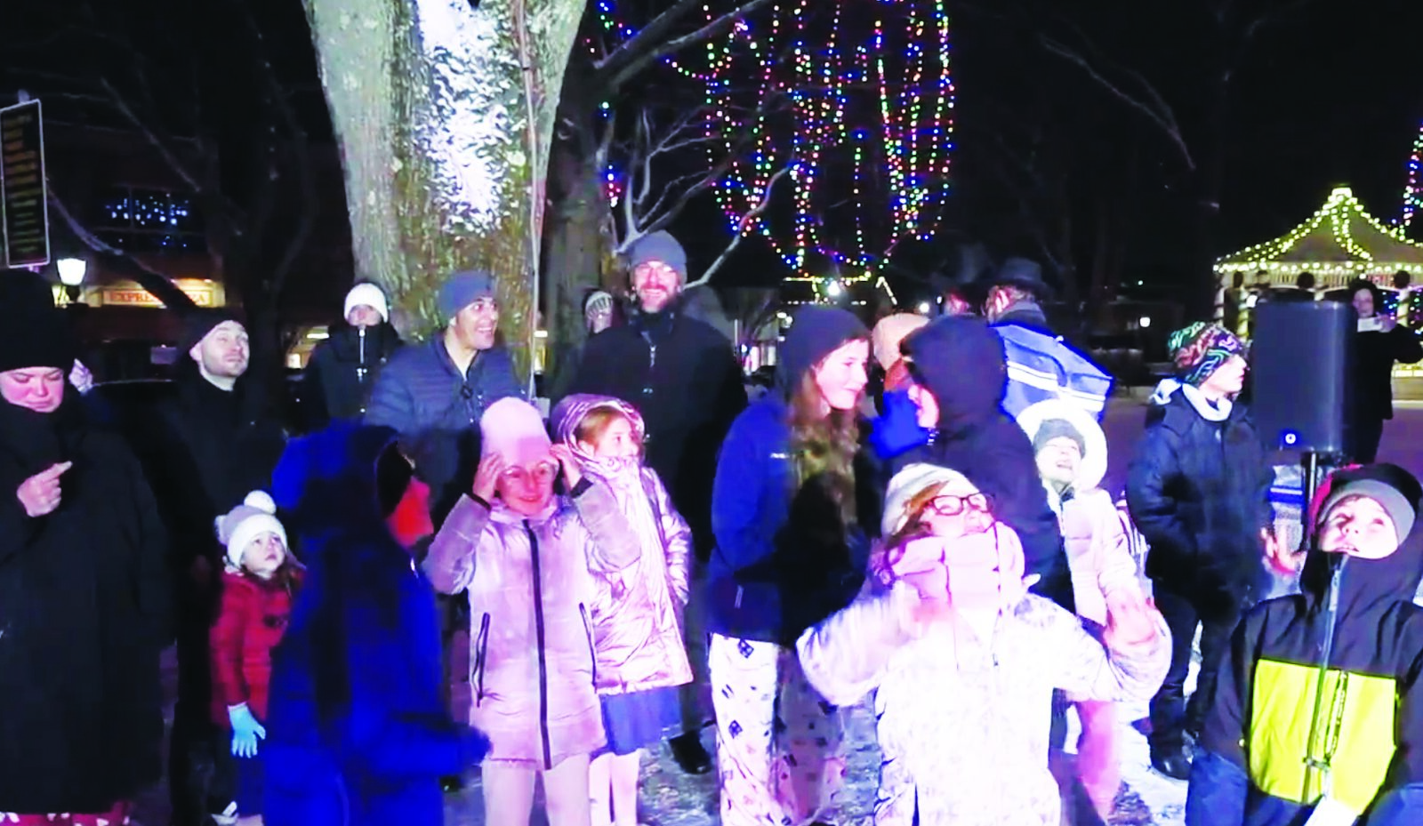 Menorah shines bright in Norwood