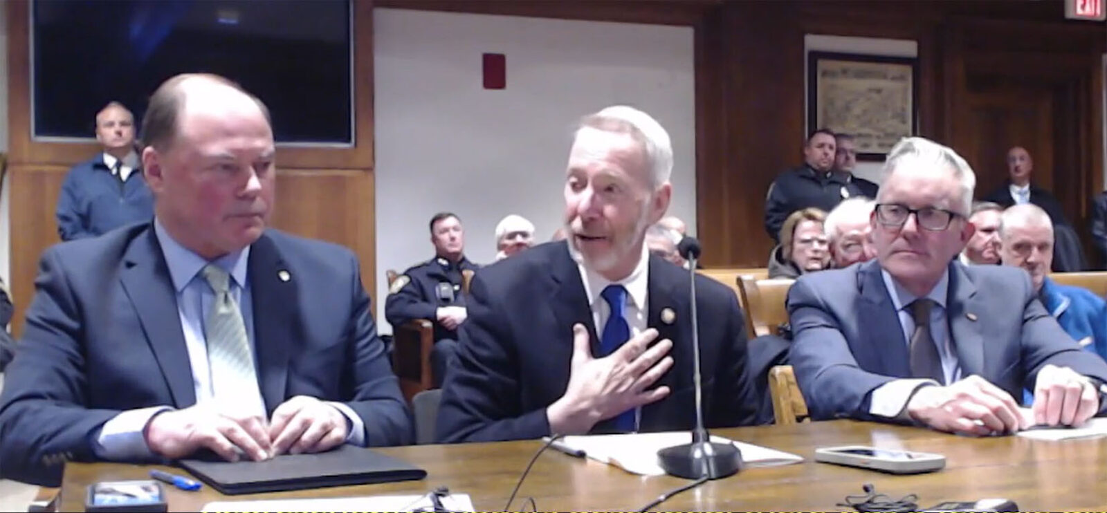 Hospital taking hearing has no opposition