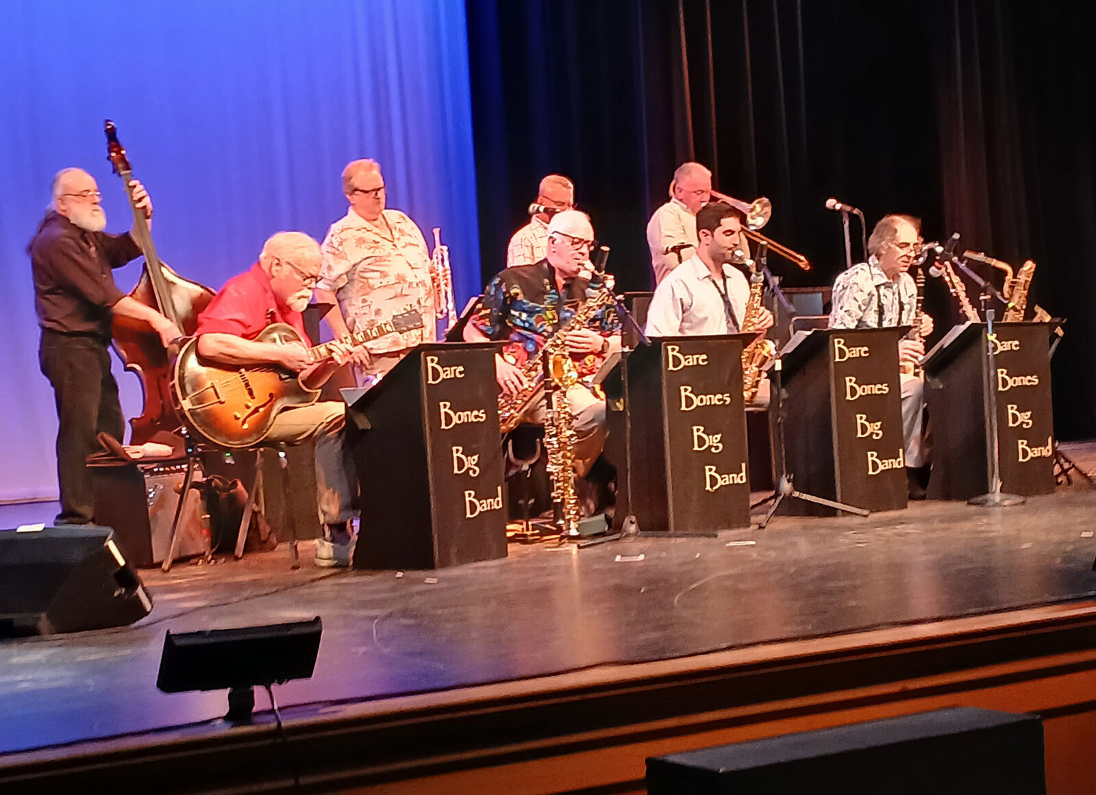 Bare Bones Big Band swings at NHS