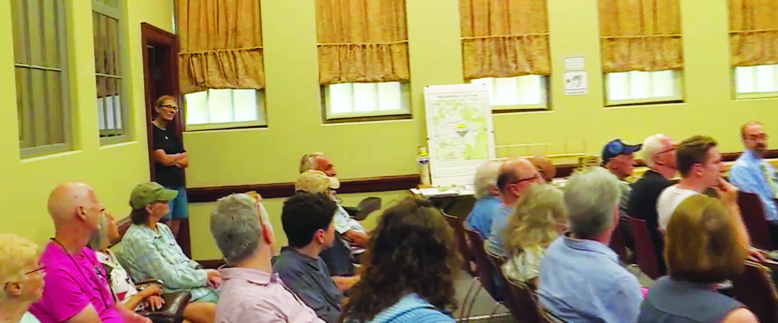 Trails hosts field building talk