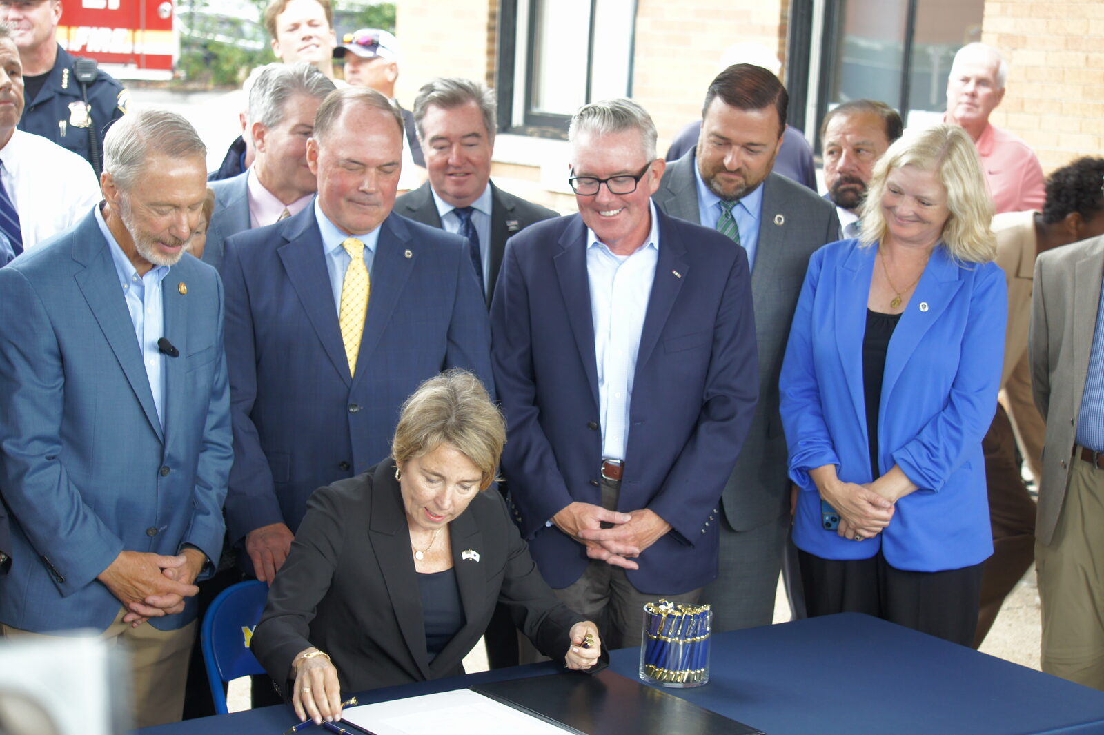 Gov. Healey signs ceremonial hospital bill