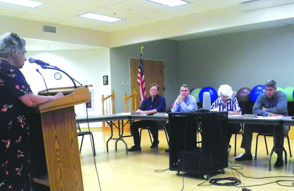 Hearings held on zoning amendments