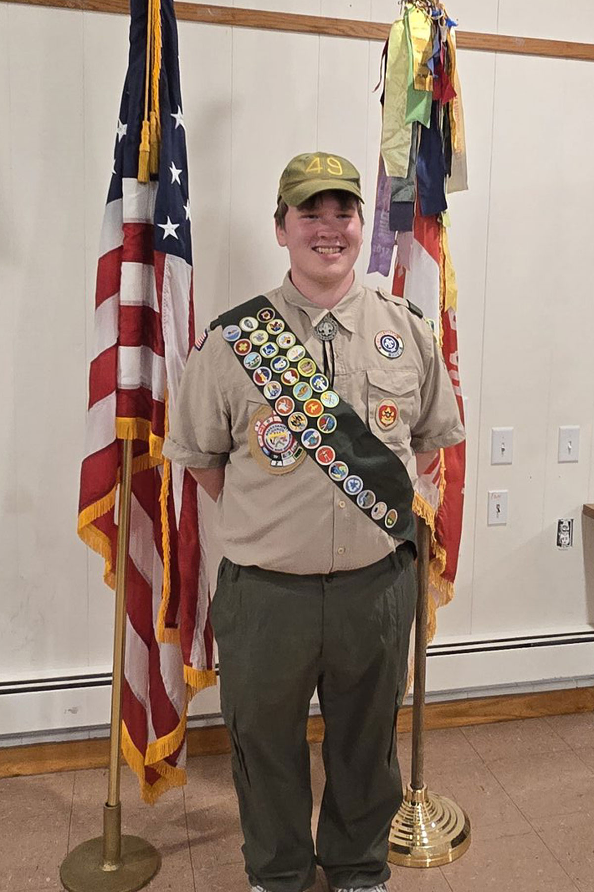 Troop 49 welcomes newest Norwood Eagle Scout