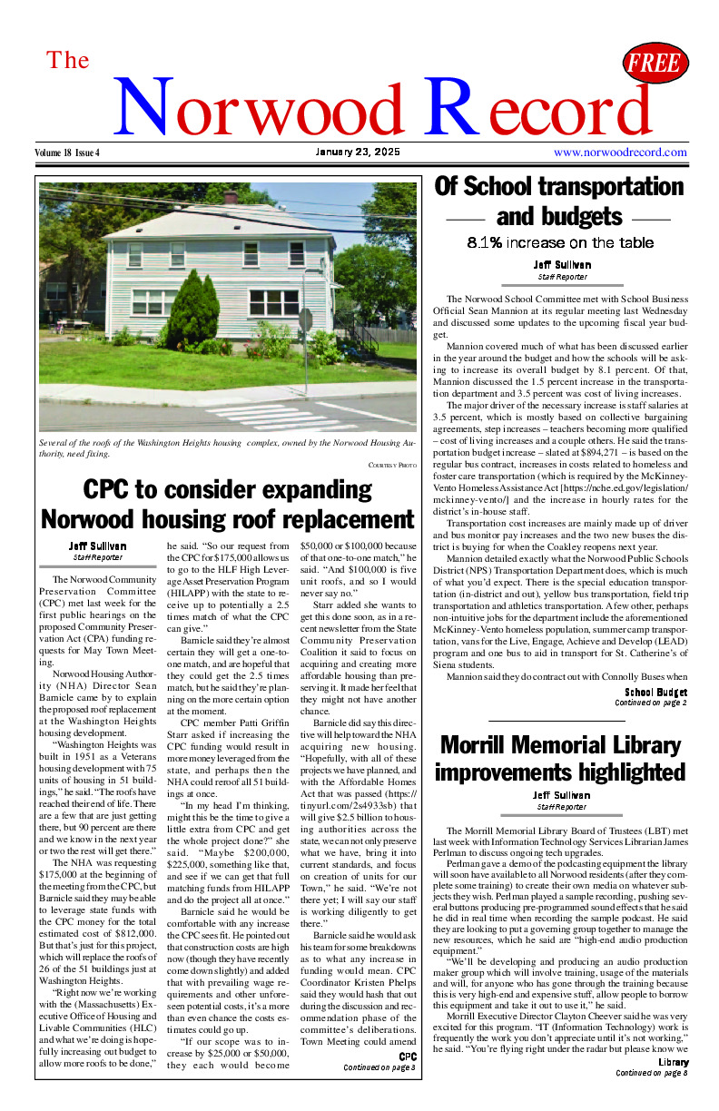 Thumbnail for January 23, 2025